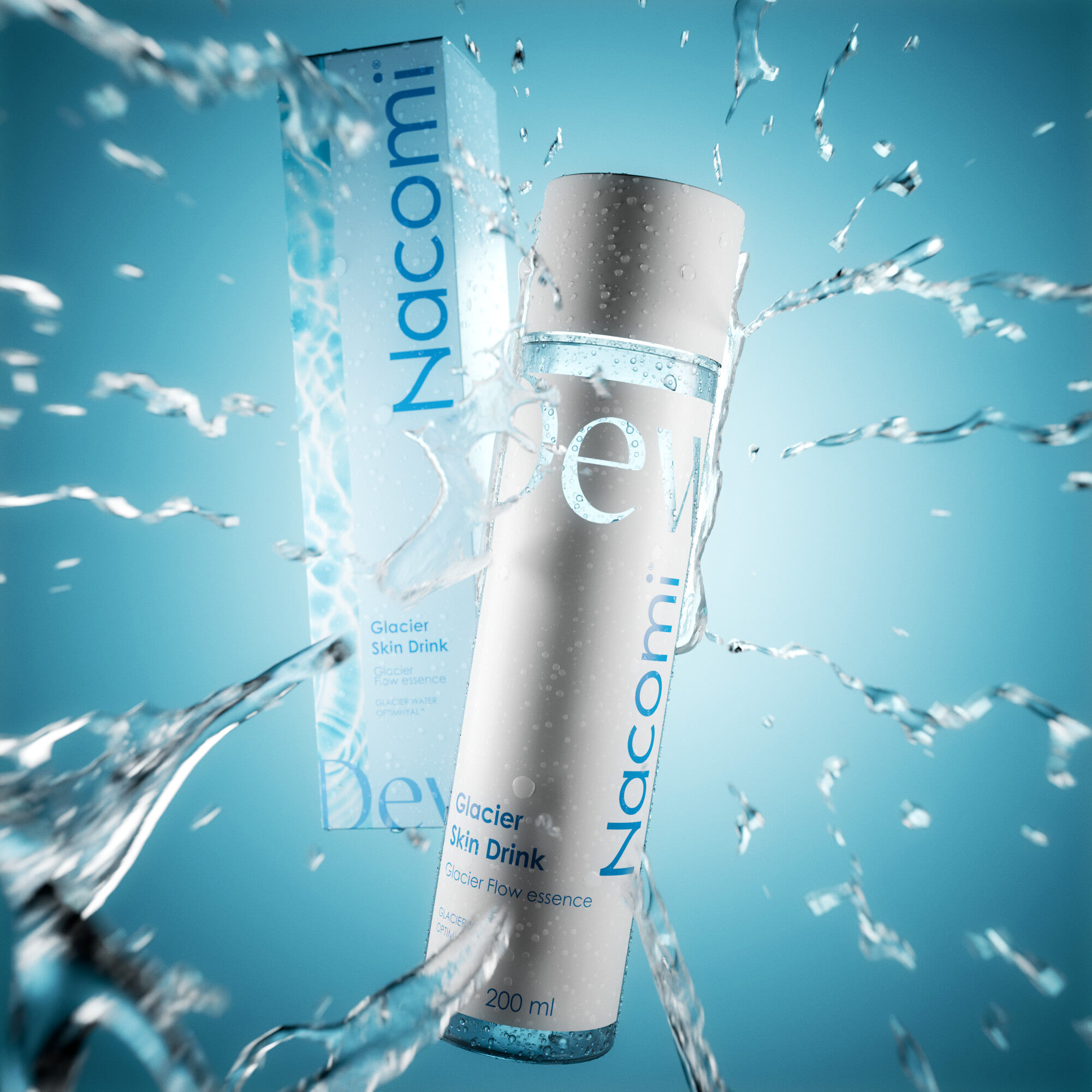 Nacomi Glacier Skin Drink – intensīvi mitrinoša esence