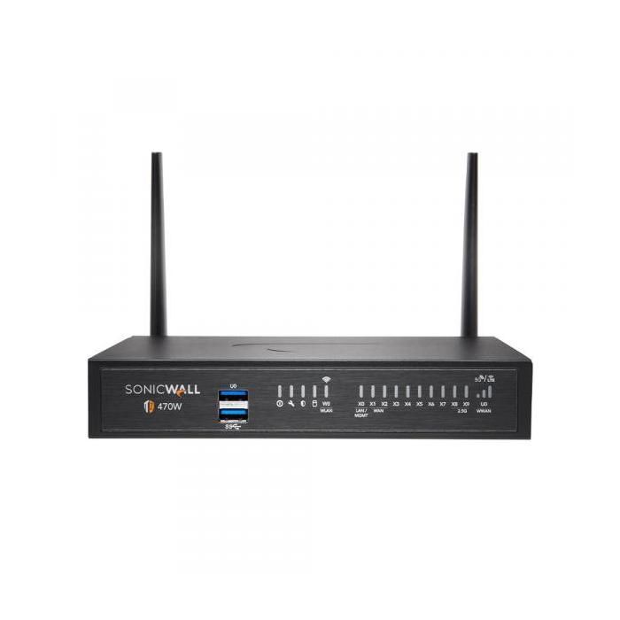 SonicWall TZ 470 Wireless-AC Intl Appliance (02-SSC-8057)