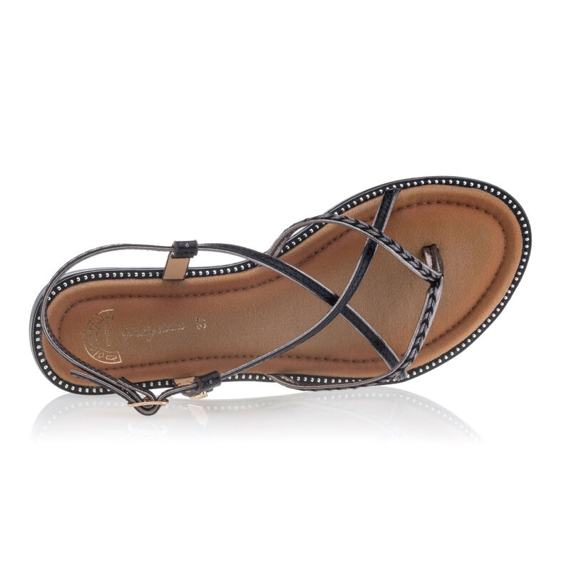 Svarte flip-flops / sandaler til dame