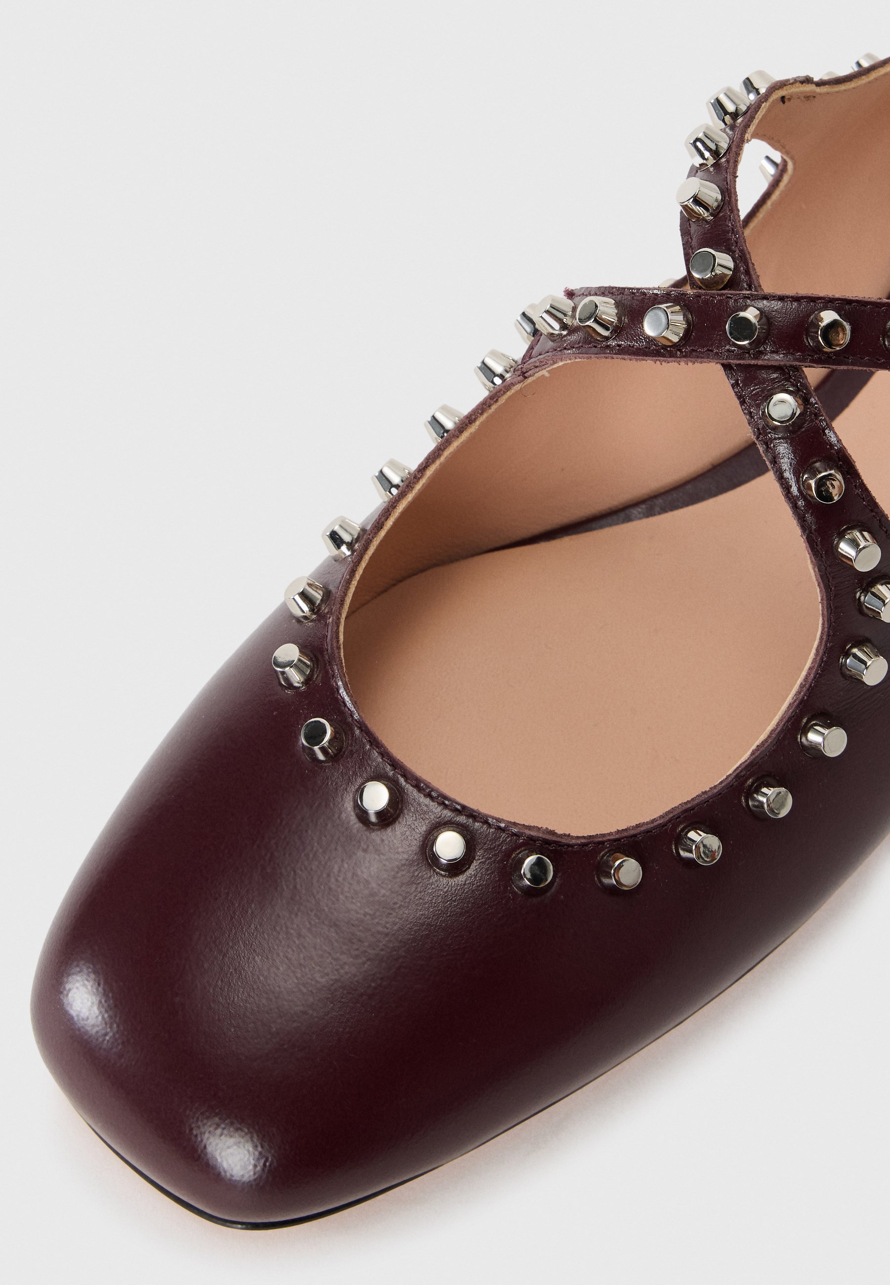 Bally BELISKA - Ballerine con cinturino alla caviglia - bordeaux