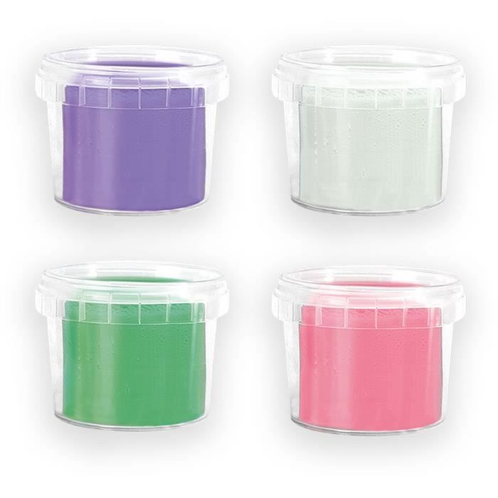 Pâte à modeler - SES CREATIVE - Feel good - Relax (4x90gr) - Végane - Lavable - Souple
