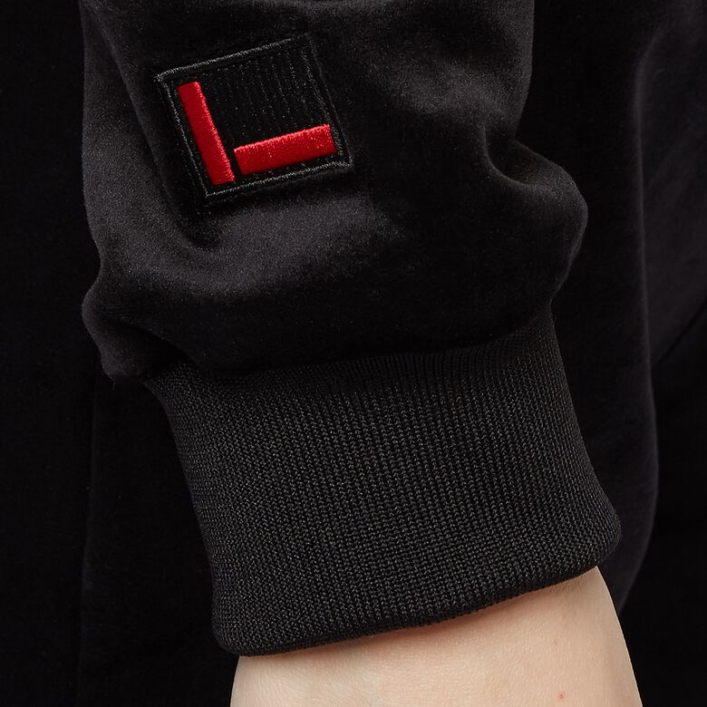 Signature Velours Zip Hoodie
