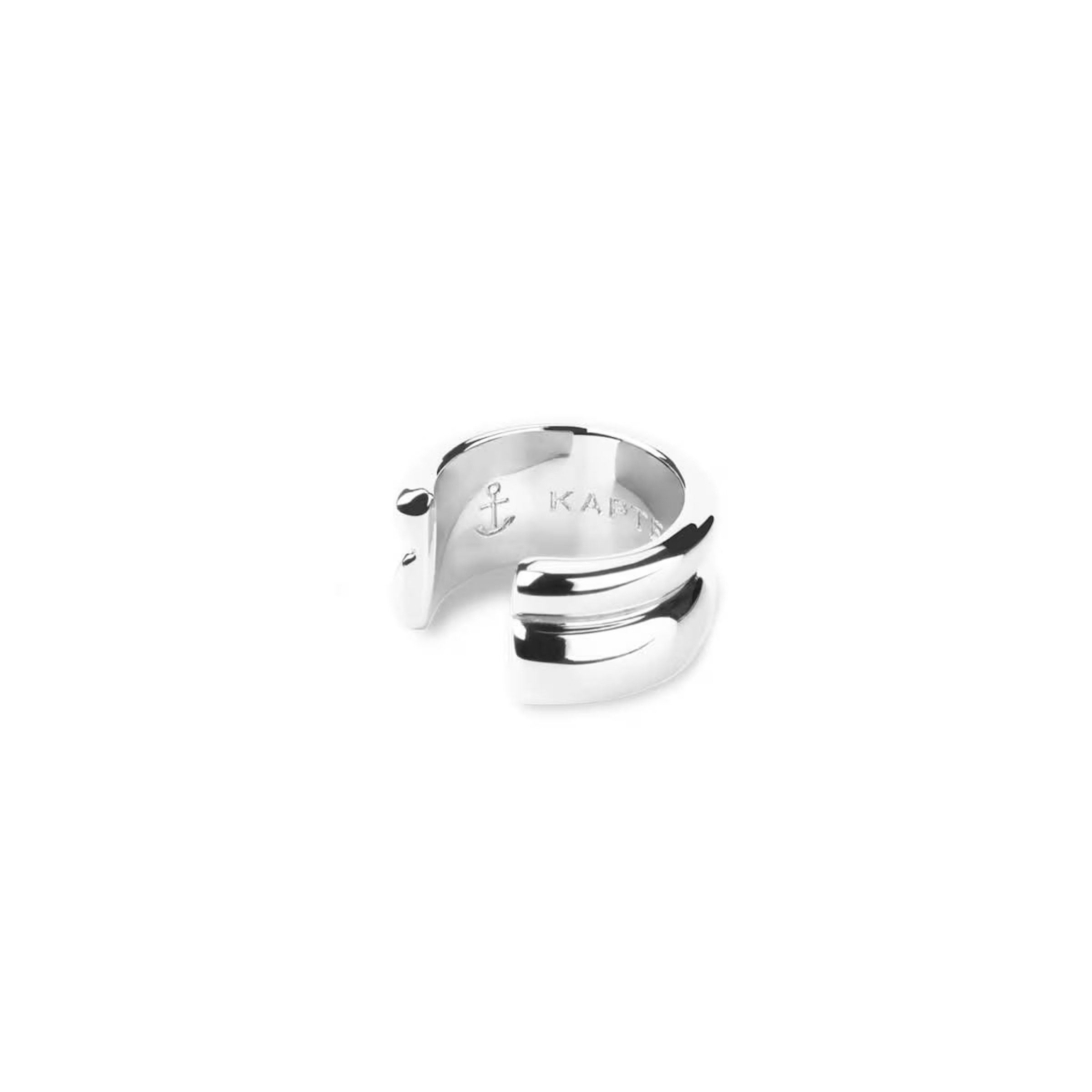 Boucle d'oreille Spirited Silver