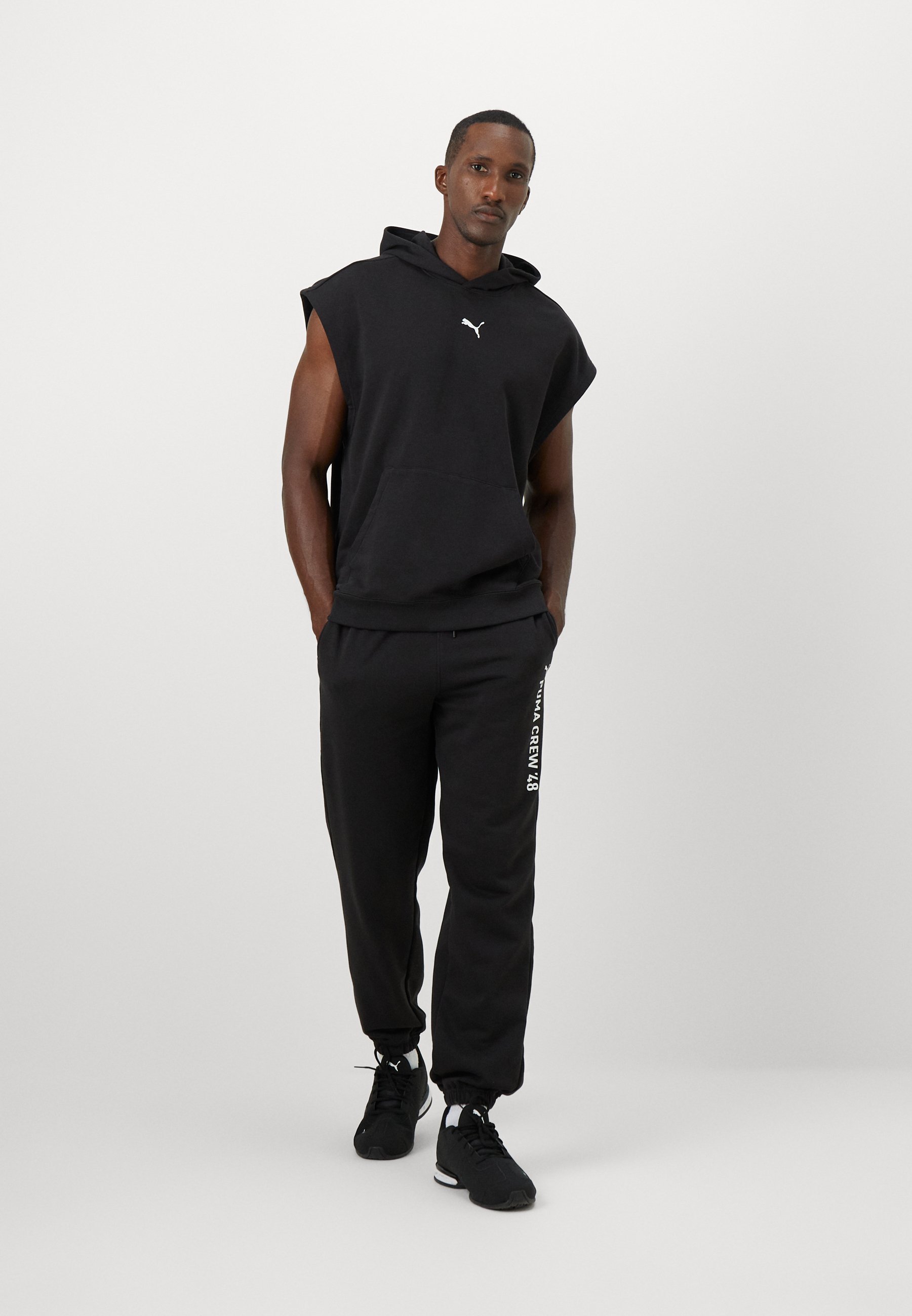 Pantalon de survêtement Puma GRAPHIC JOGGER - noir