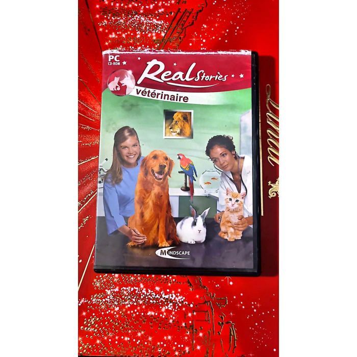 Real Stories: Veterinarian – PC CD-ROM Game – Simulation / Children / Animals