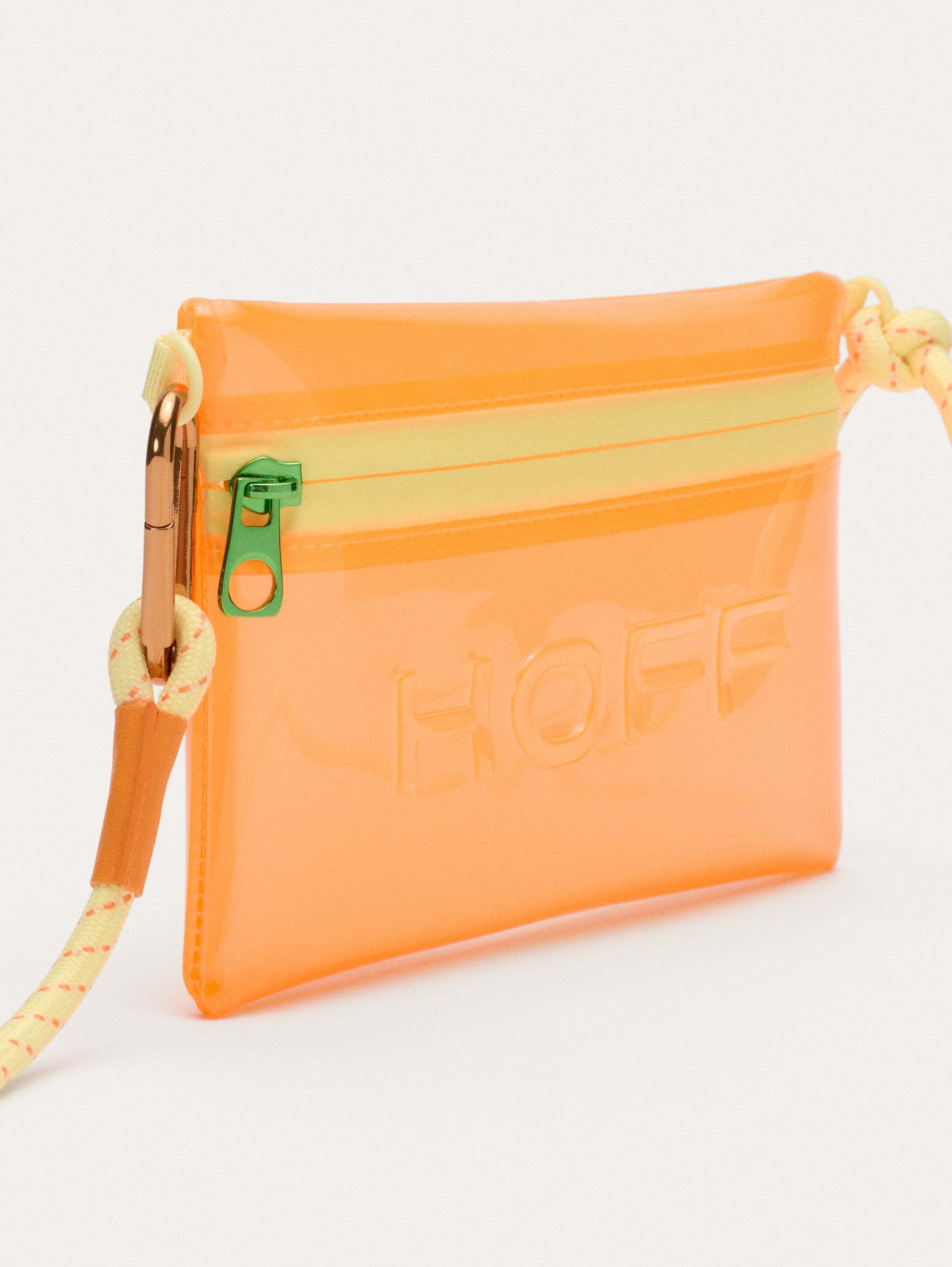 MINI BOLSO VINILO CRYSTAL NARANJA