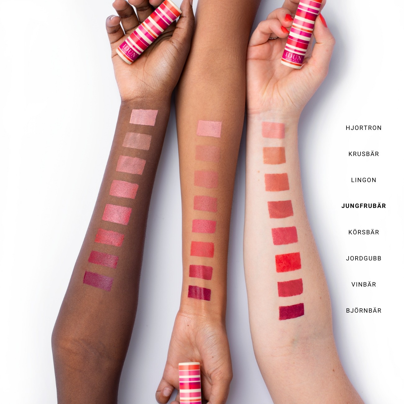 IDUN Minerals Lippenstift, viela Lippenstift - 4 g