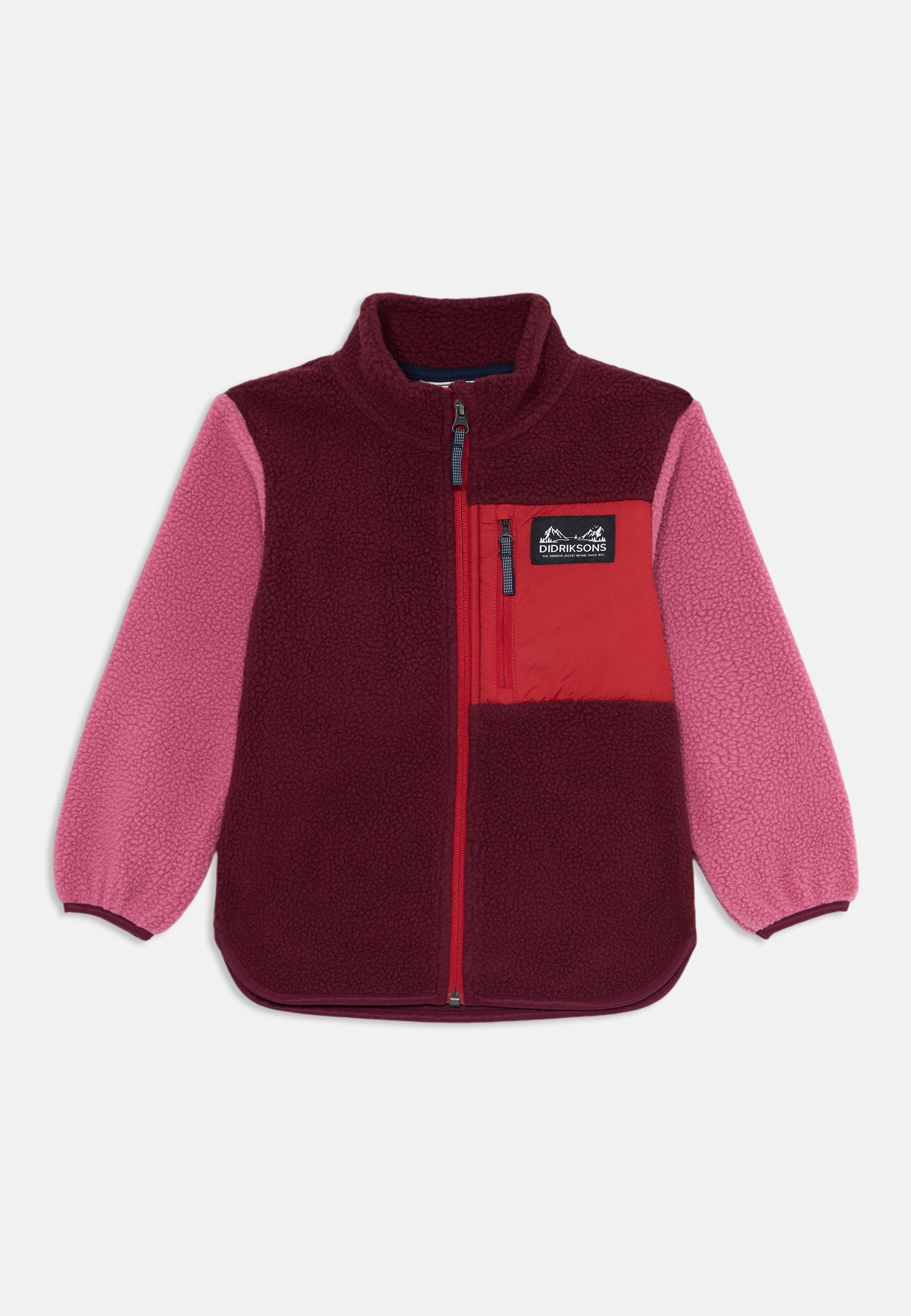 ANTEN KIDS FULLZIP UNISEX - Fleecejakke - anemon redDidriksons