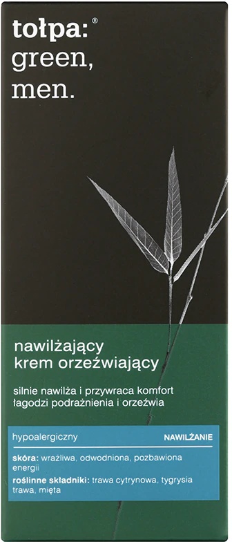 Tołpa Green Men gaivinamasis kremas su drėkinamuoju poveikiu