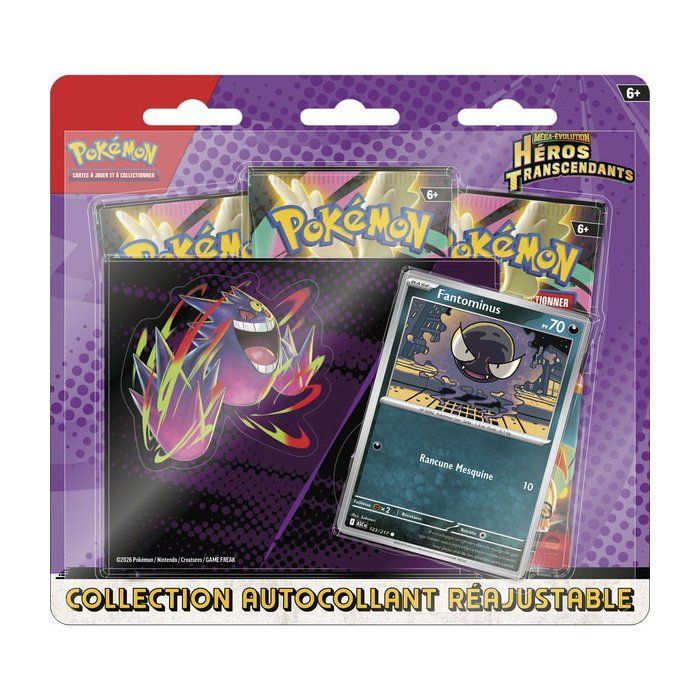 Pokémon : Tech Sticker 3-Pack (3 b) (blister)