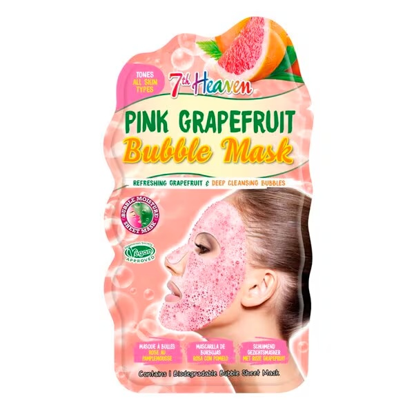 Montagne Jeunesse 7th Heaven Pink Oxygen Bubble sheet maska