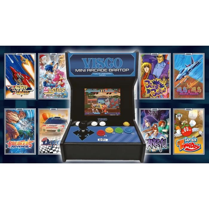 VISCO Mini Arcade Terminal type BARTOP + 12 spellen