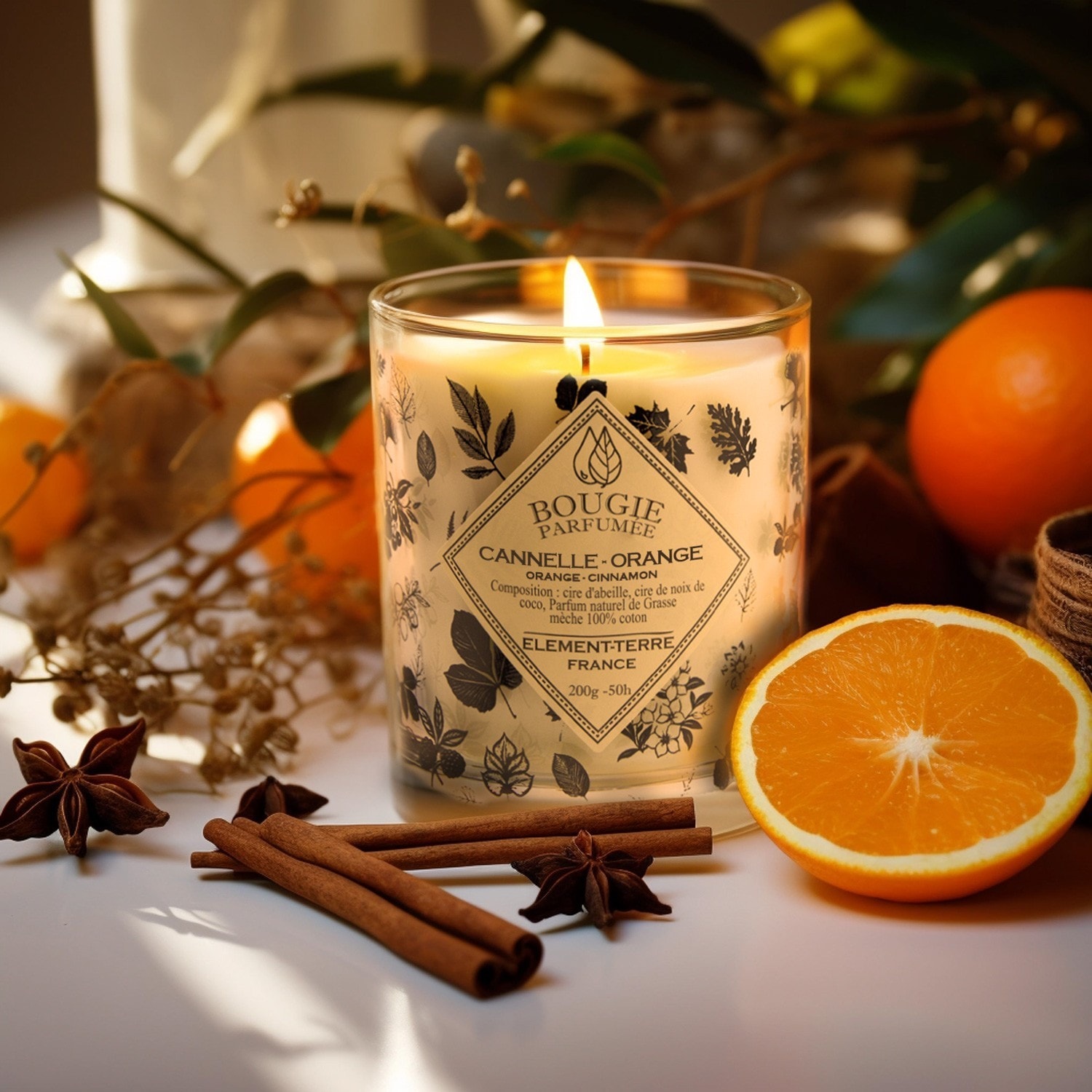 Element Terre Cannelle Orange