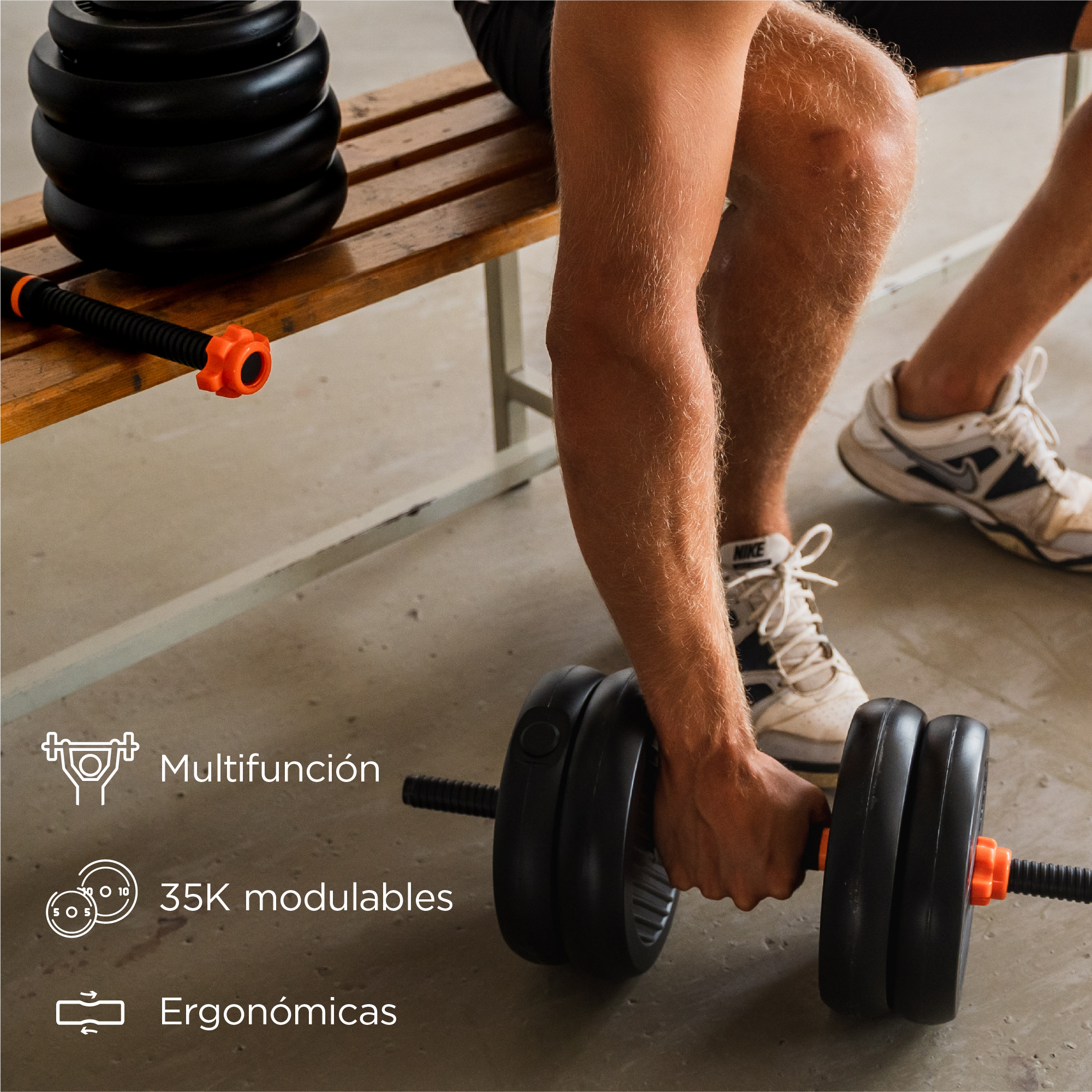  Ensemble de poids Xiaomi Fed 35 kg