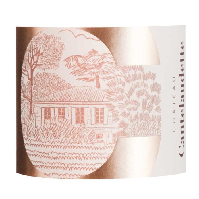 Château Cantelaudette 2023 Burdeos - Vino Rosado Burdeos