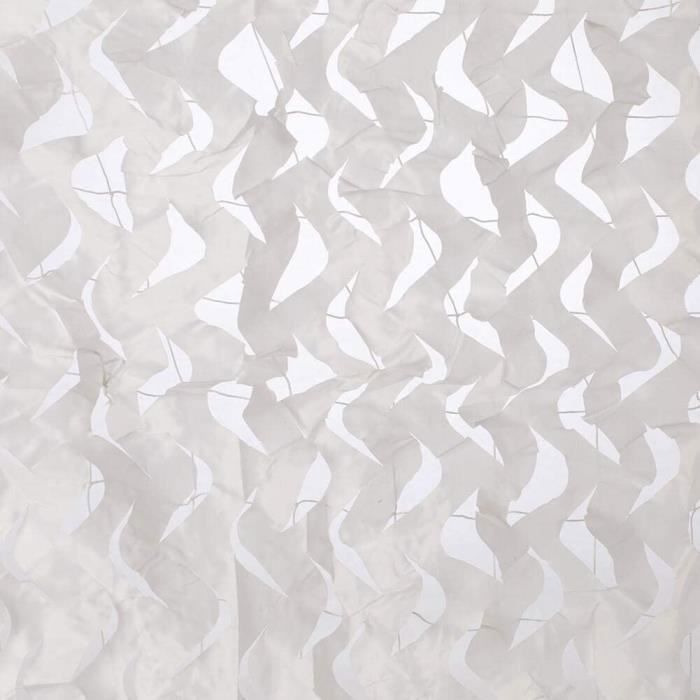 Malla de camuflaje - Toldo rectangular - Blanco - 3x3 m