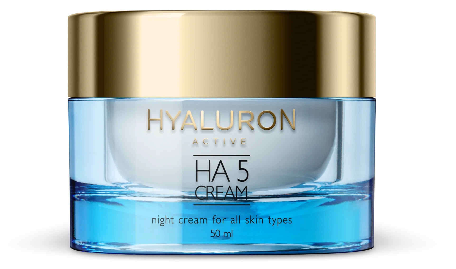 NUANCE Nuance Hyaluron Active HA 5 nachtcrème 50 ml voor alle huidtypen