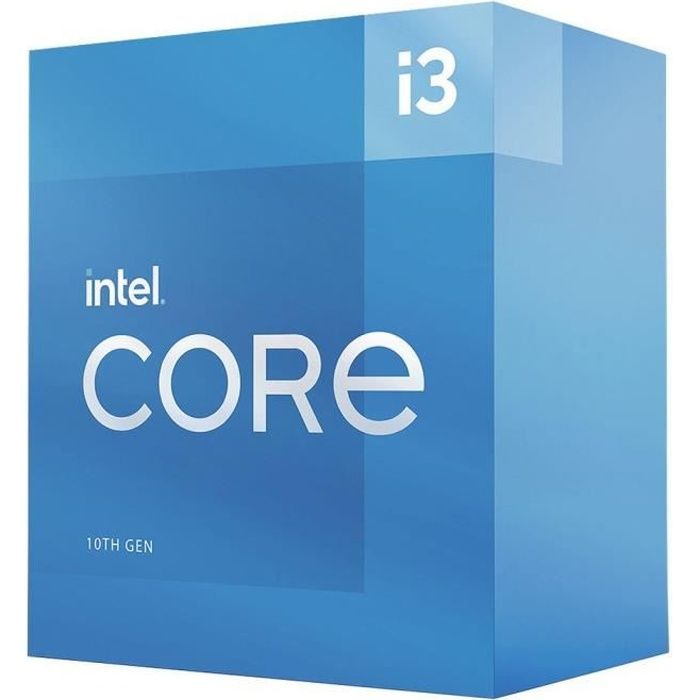 INTEL - Processore Intel Core i3-10105F - 4 core / 4,4 GHz - Socket 1200 - 65W