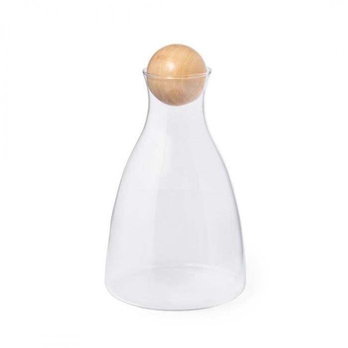 Decantador de vinho personalizado - Garrafa de vidro com rolha e caixa de apresentação [Decantador de vinho 1,7L]