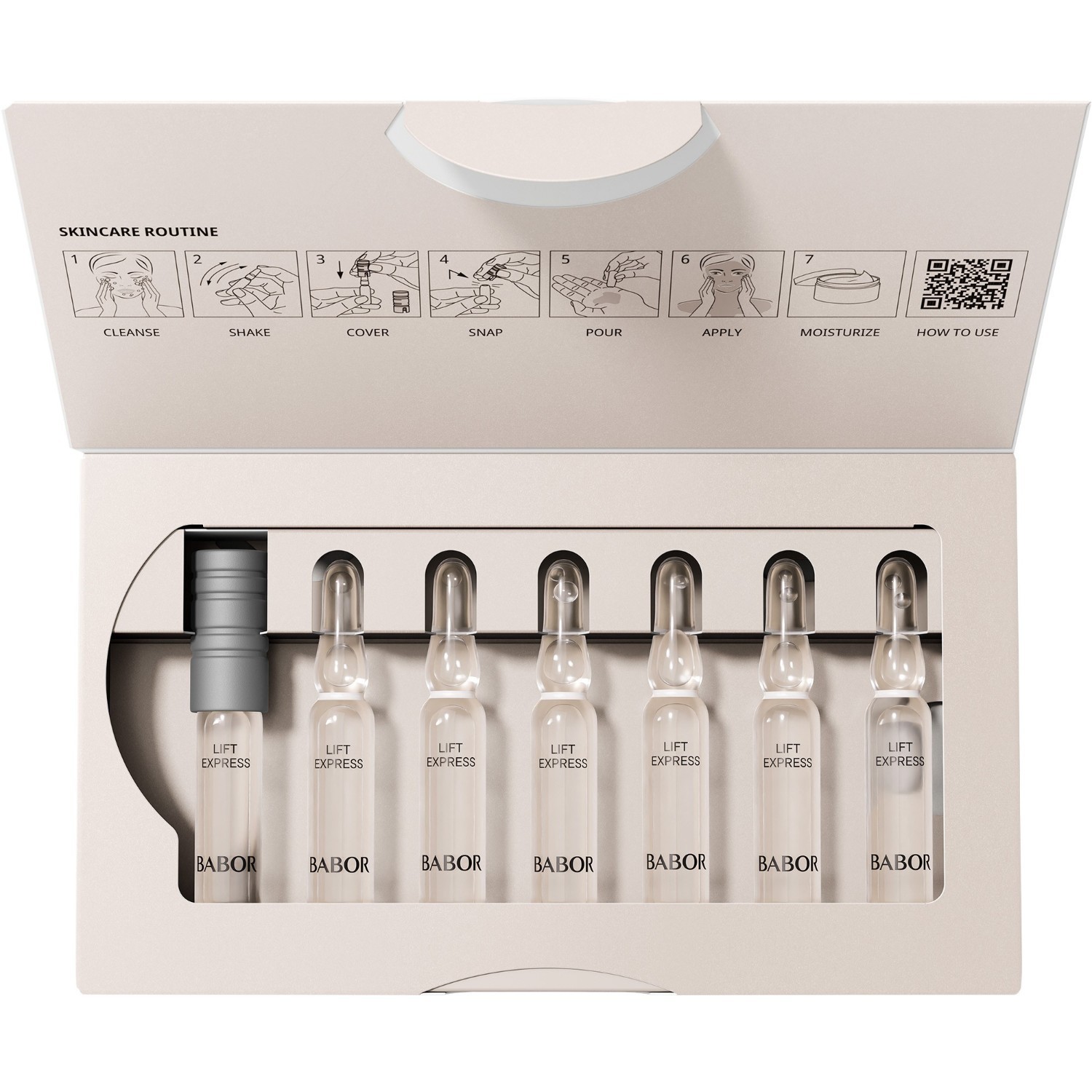BABOR ampulas seruma ampulas koncentrāts Lift Express - 14 ml