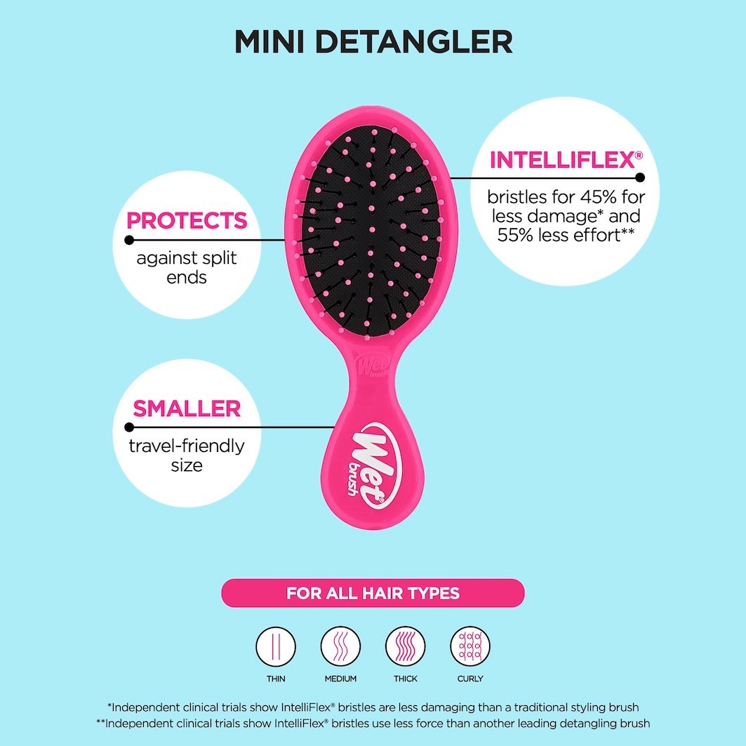 Spazzola districante Wet Brush Detangler Pro Mini – 1 pezzo