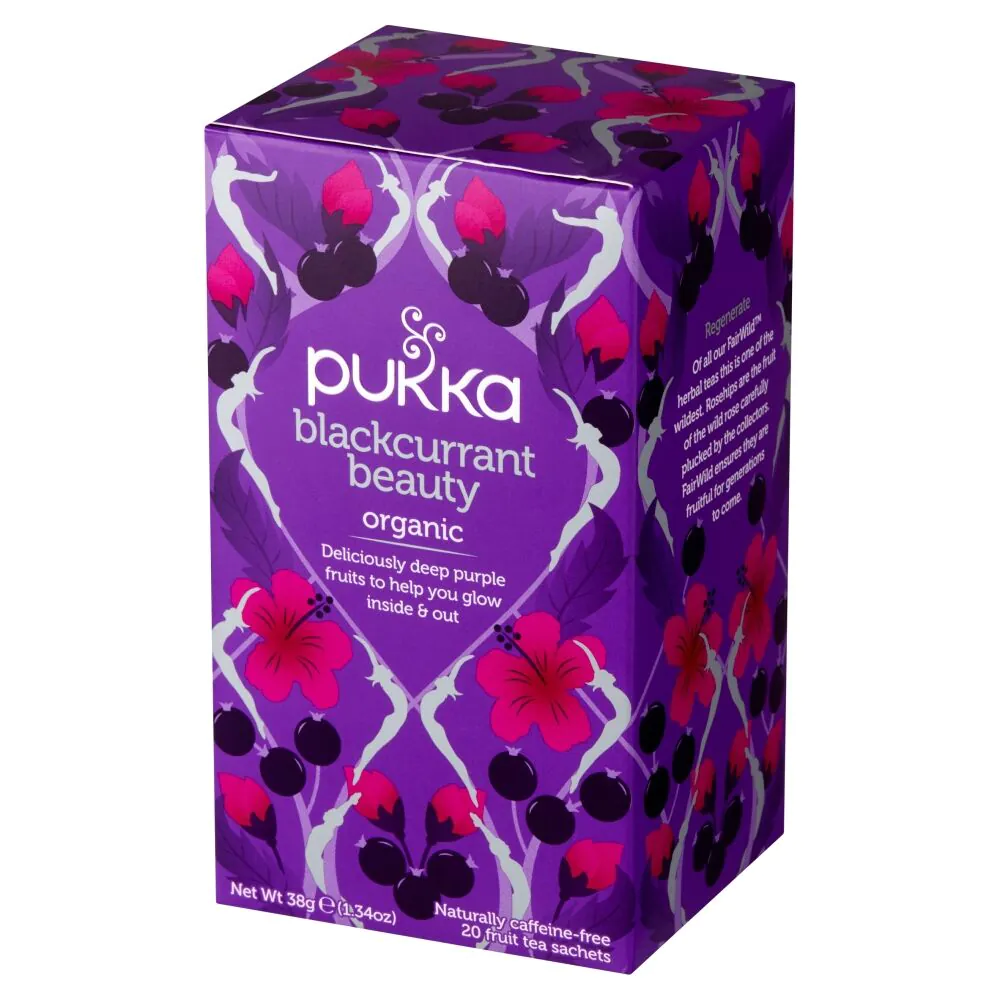 Pukka Blackcurrant Beauty Bio 20 Saszetek