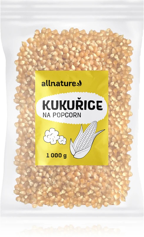 Allnature Popcorn za pripravo kokic