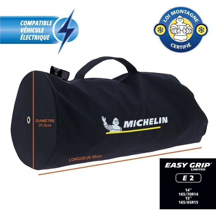 Catene da neve - MICHELIN - Easy Grip Limited E2 - Nere