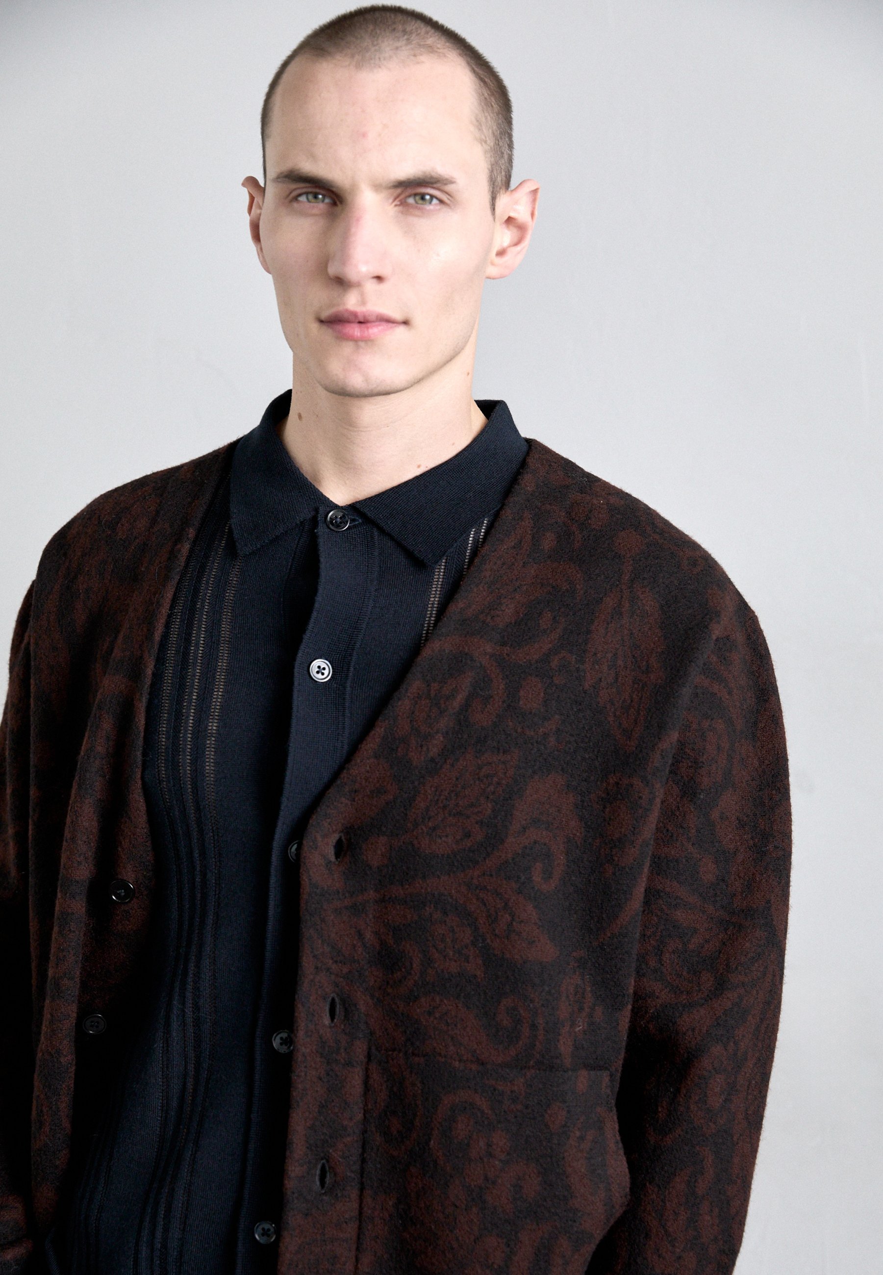 NN.07 MICHAEL CARDIGAN - Cardigan - zwart