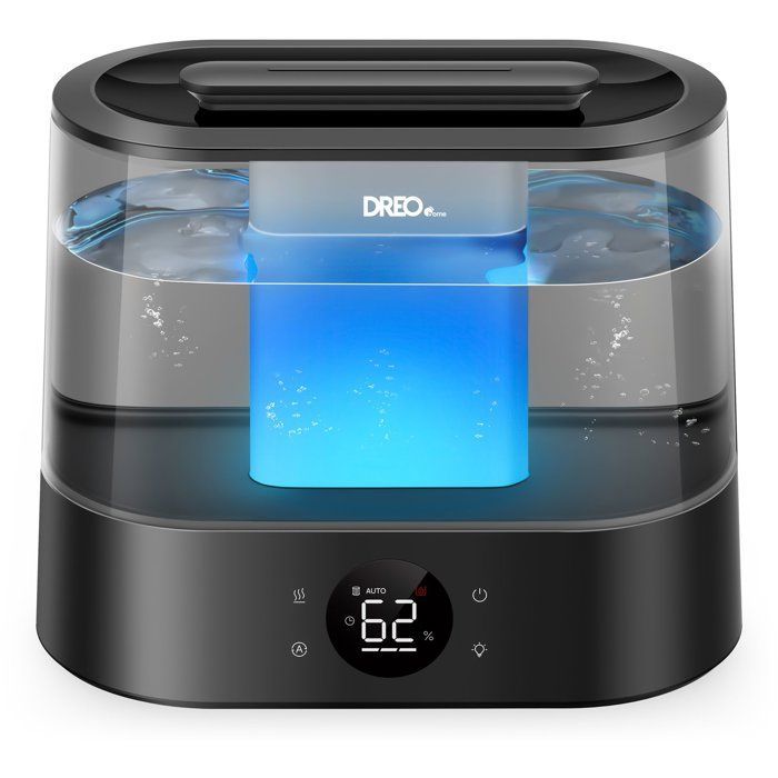 Luchtbevochtiger - DREO - 420S - 4L reservoir - 30 uur gebruiksduur - 10 cm nevel - Stil 28 dB