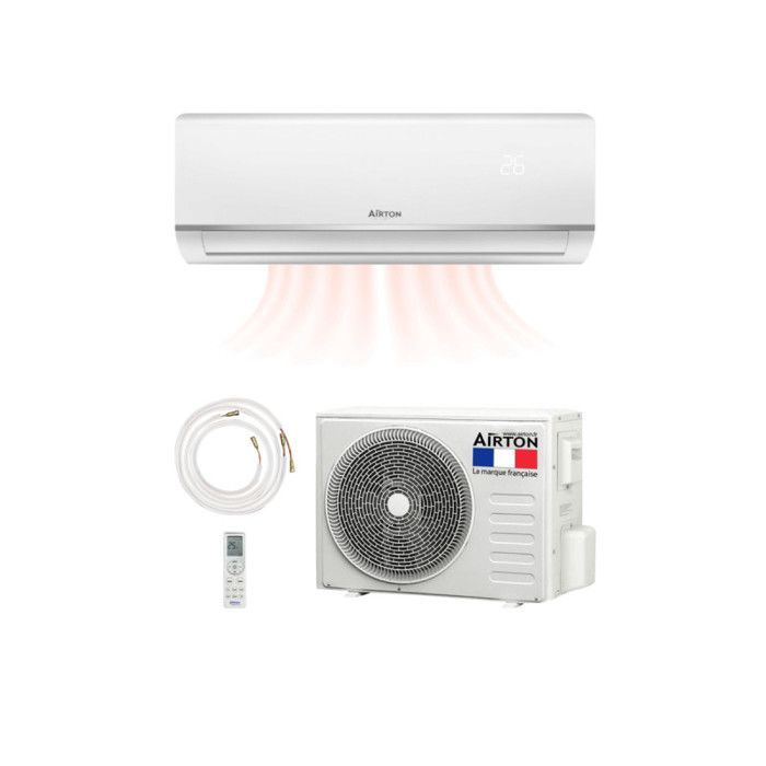 Pack pompe à chaleur réversible AIRTON - A poser soi-même - 5270W - ReadyClim 4M