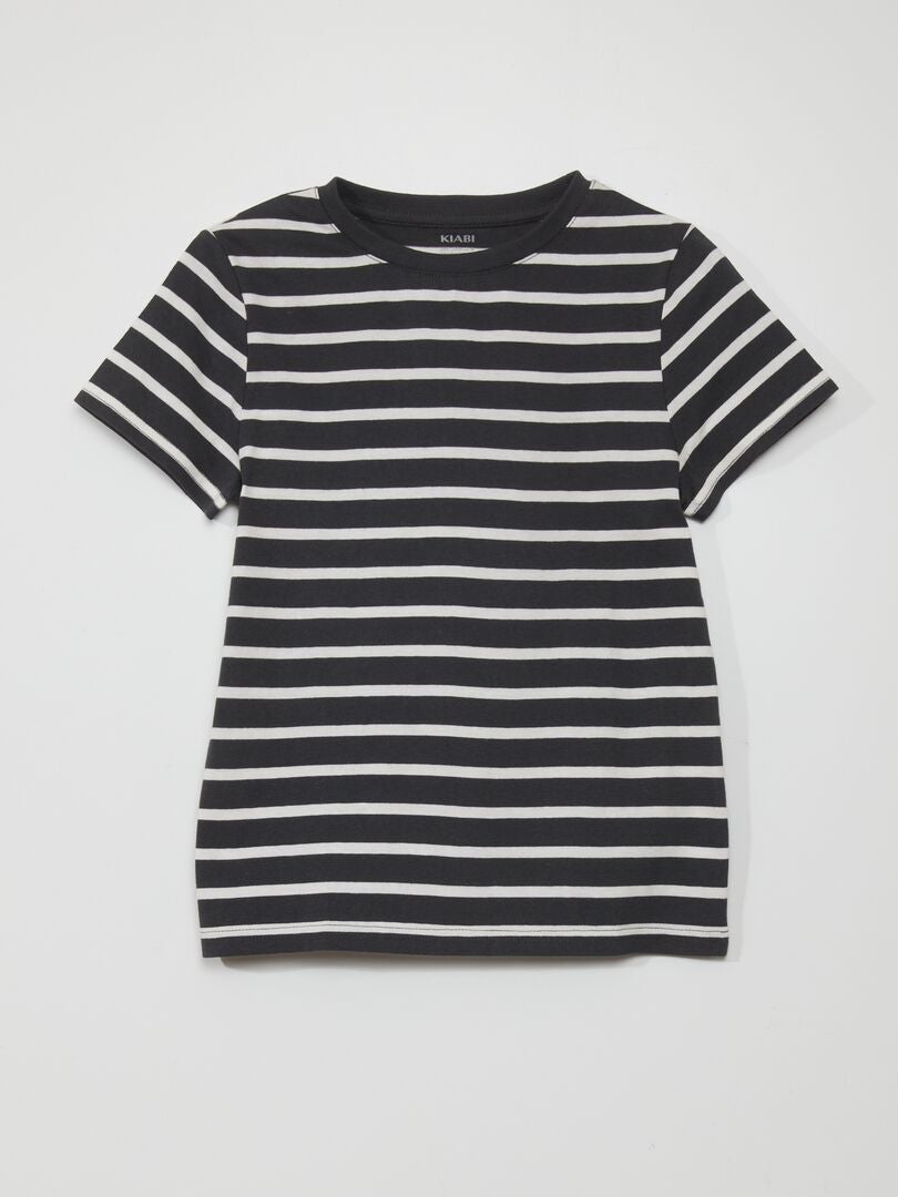 Conjunto de 3 camisetas de malha - BRANCAS