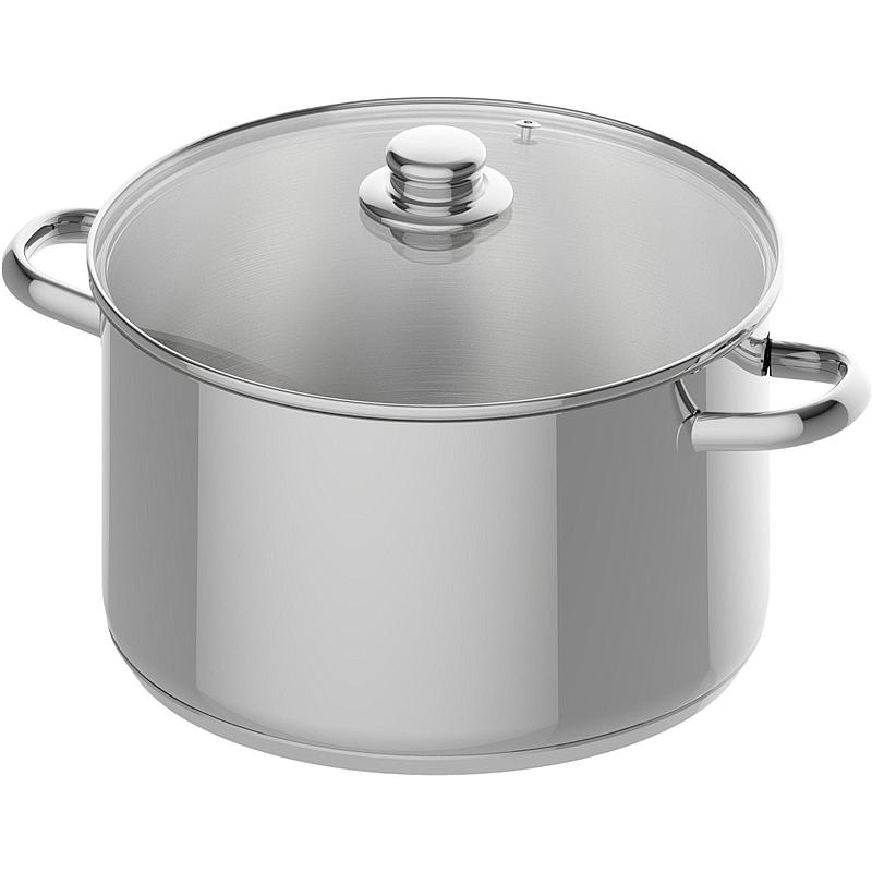 Cuisine Selected Gryta 10 L Stål med glaslock