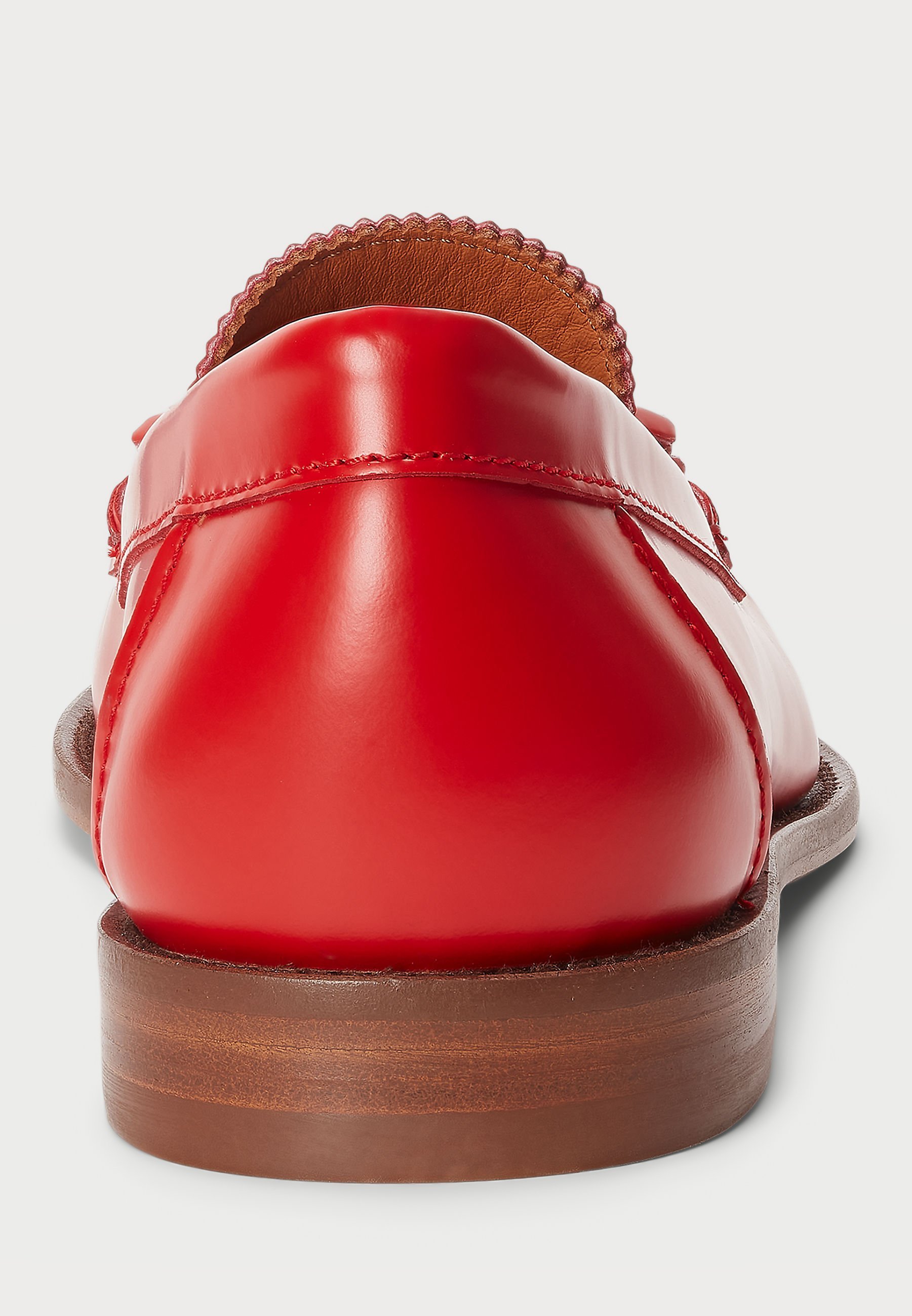 Mocassini in pelle con nappine Polo Ralph Lauren - Slip-on - rossi