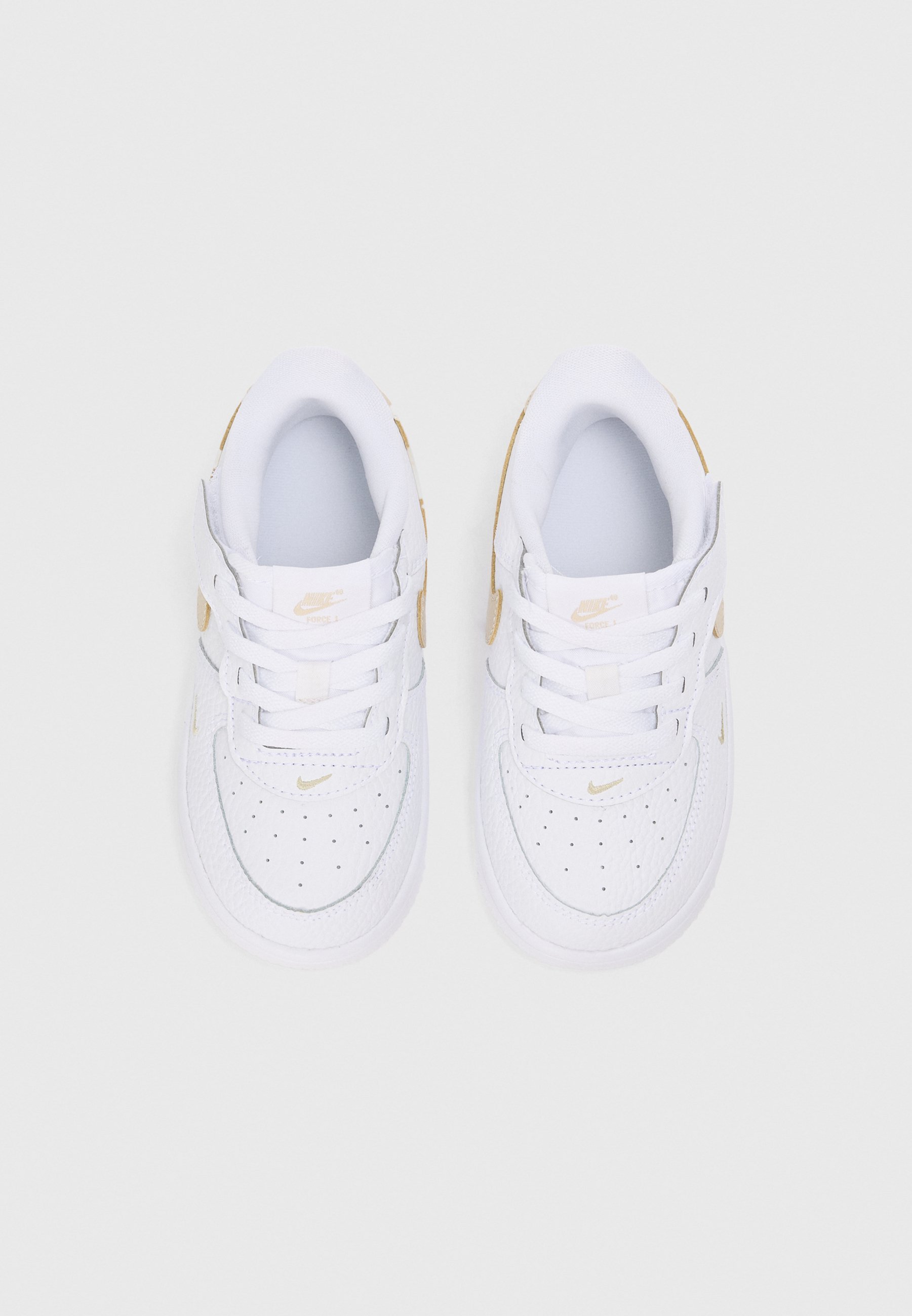 Nike Sportswear FORCE 1 LOW UNISEX - Sneaker - weiß/rattan