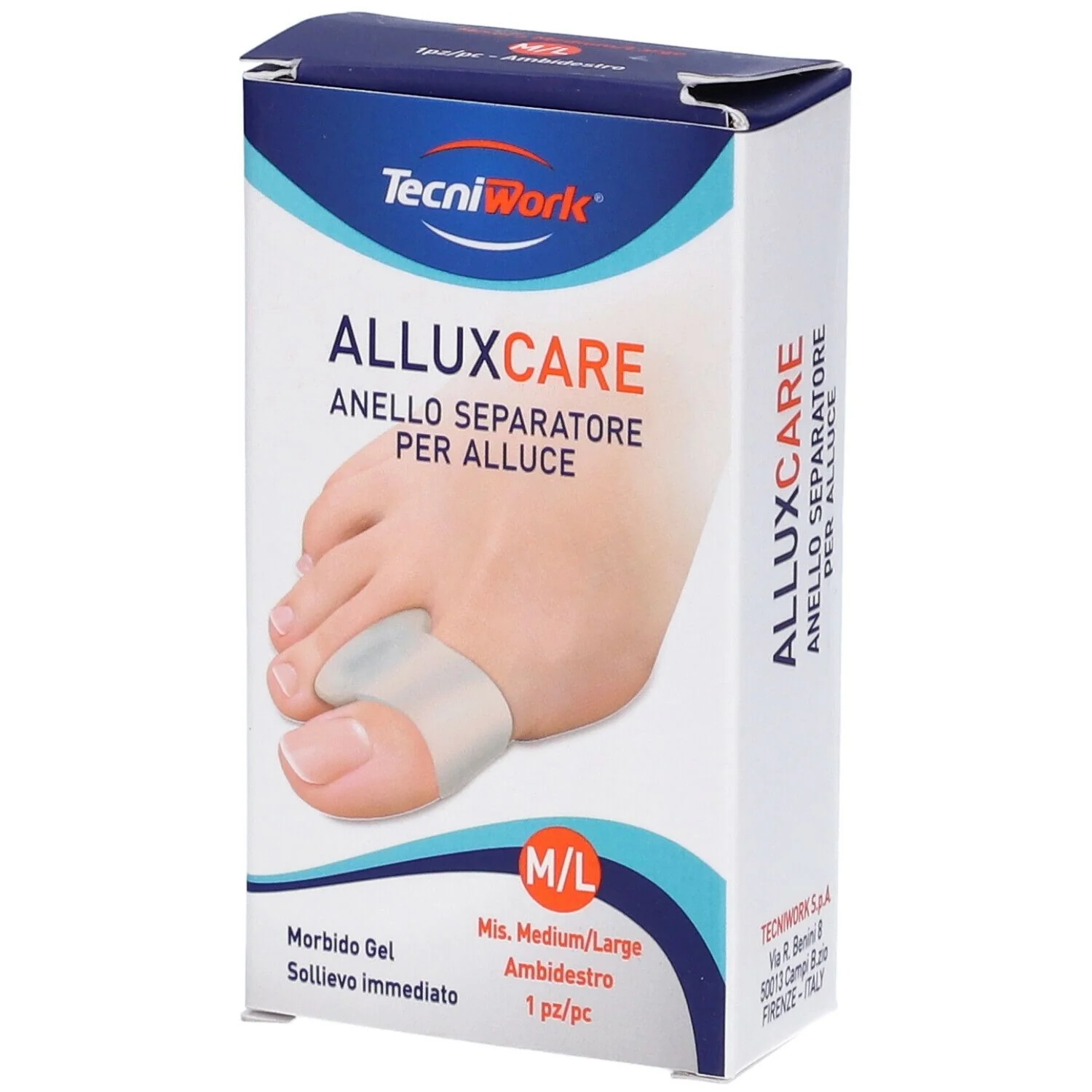 TECNIWORK Séparateur d'hallux Divaric M/L