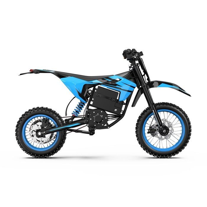 Moto électrique tout-terrain ZAWES S3 - 2000W (5000W crête), 60V 23.4Ah, 70km/h, Autonomie 60-70km, 53kg, Suspension intégrale