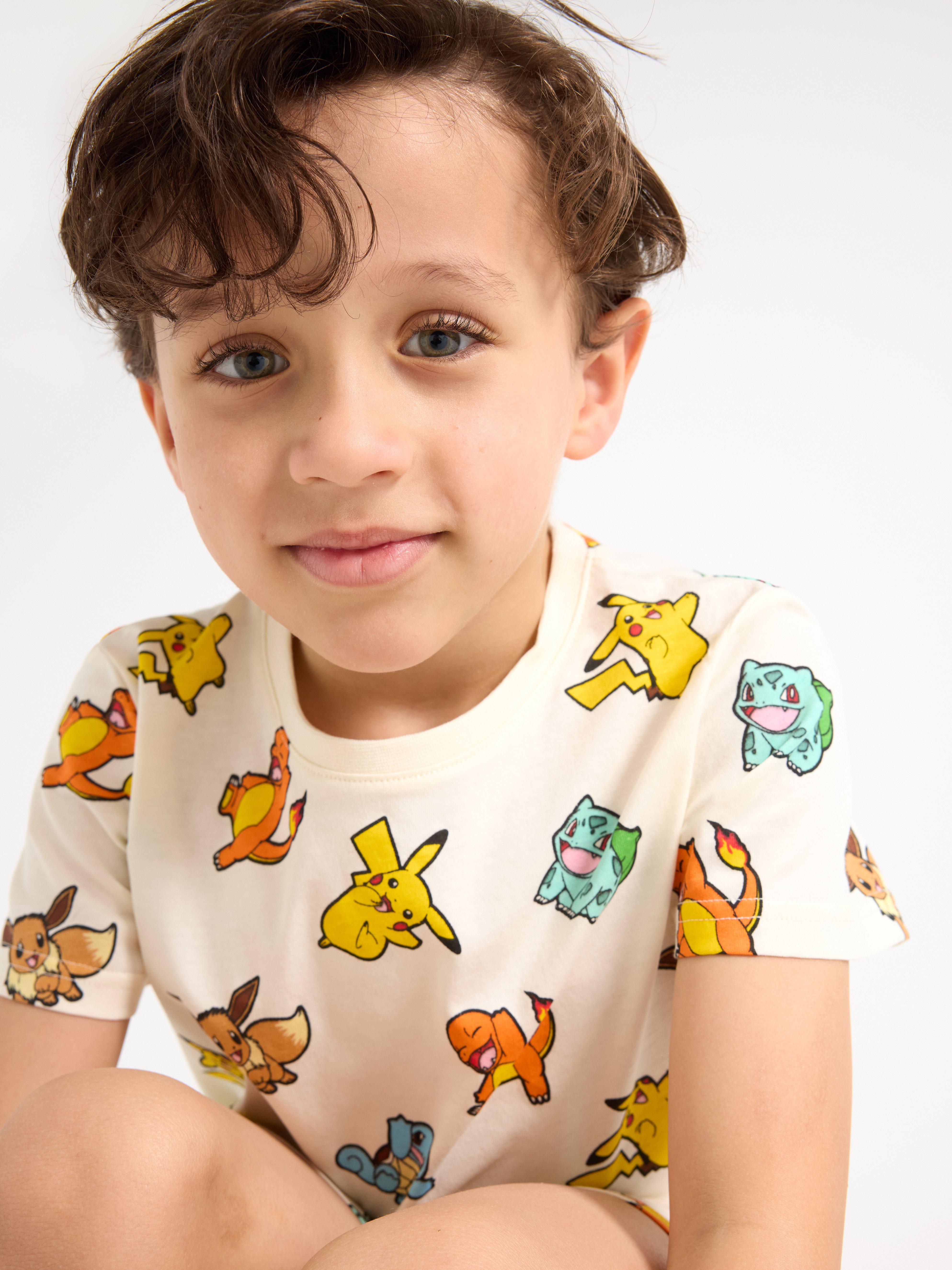 Pijama Pokémon Branco