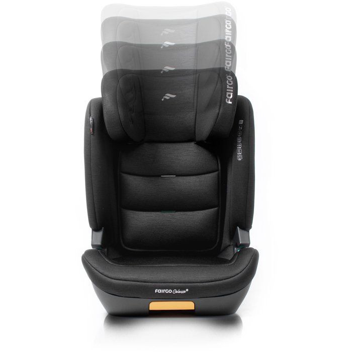 Bilbarnstol - BABYAUTO - Colosso - Grupp 2/3 - I-Size - 100/150 cm - Isofix - 11 nackstödshöjdlägen - Svart