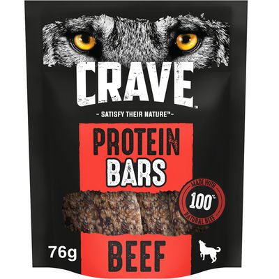 Batony proteinowe CRAVE z wołowiną