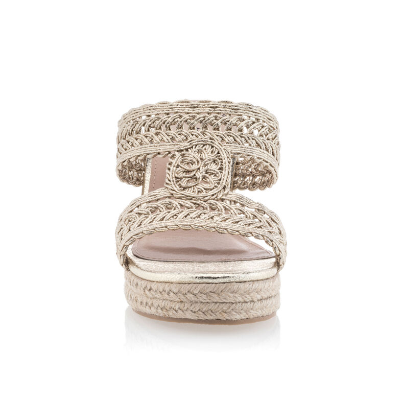 Gule espadriller/rebsåler til kvinder