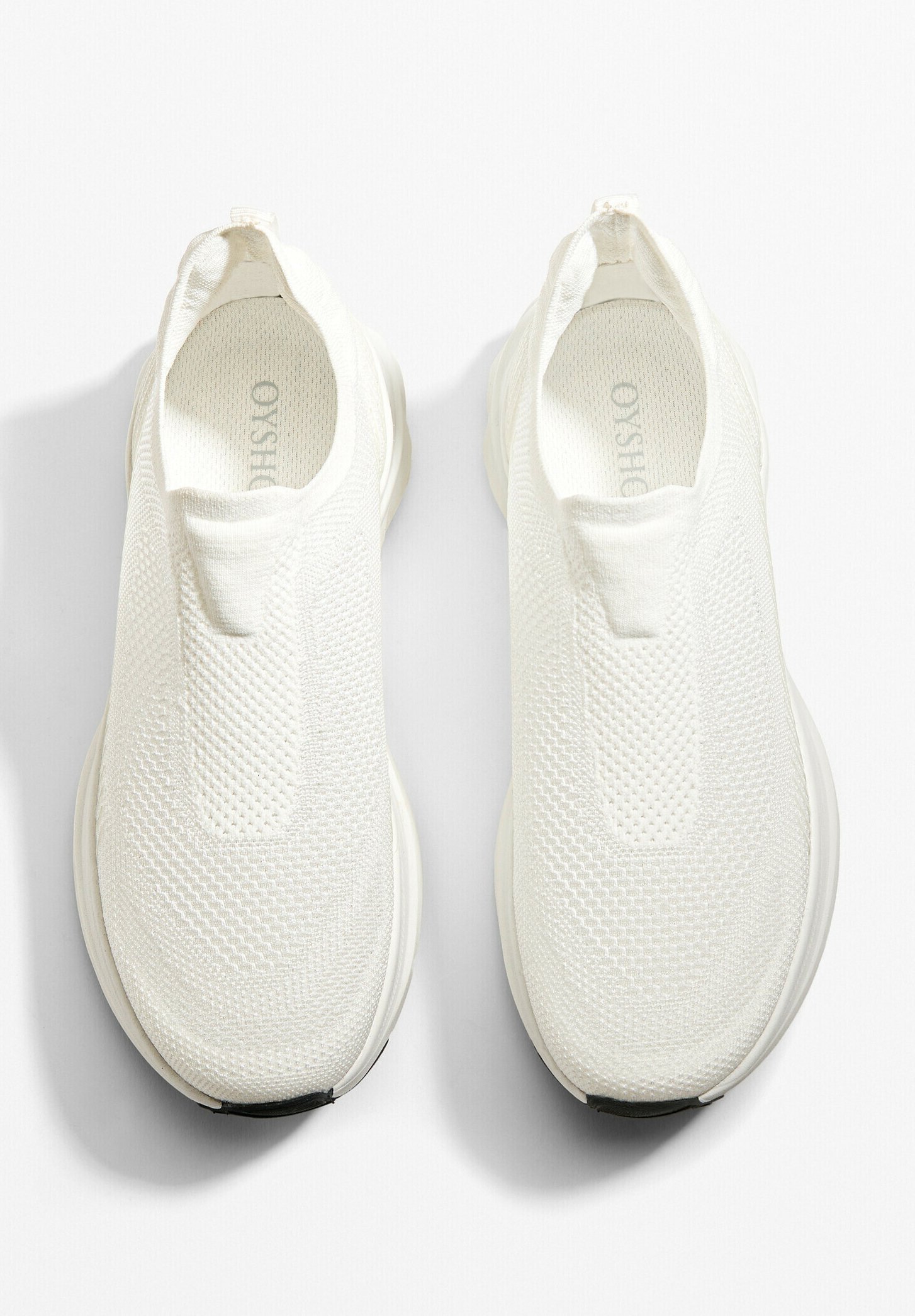 OYSHO LACELESS BEGINNERS - Walking trainers - white