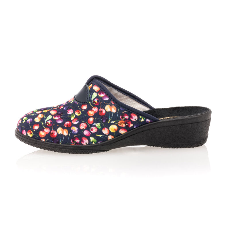 Pantoufles Femme Bleu