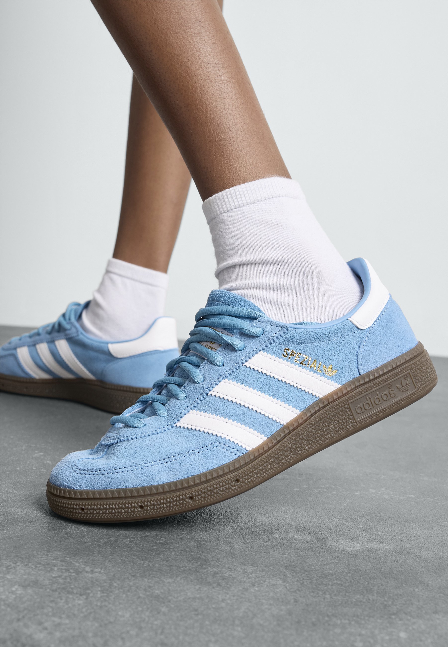 adidas Originals HANDBALL SPEZIAL UNISEX - Tenisky - black/white/grey