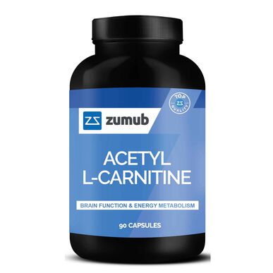Zumub acetil-L-karnitinas 90 kapsulių