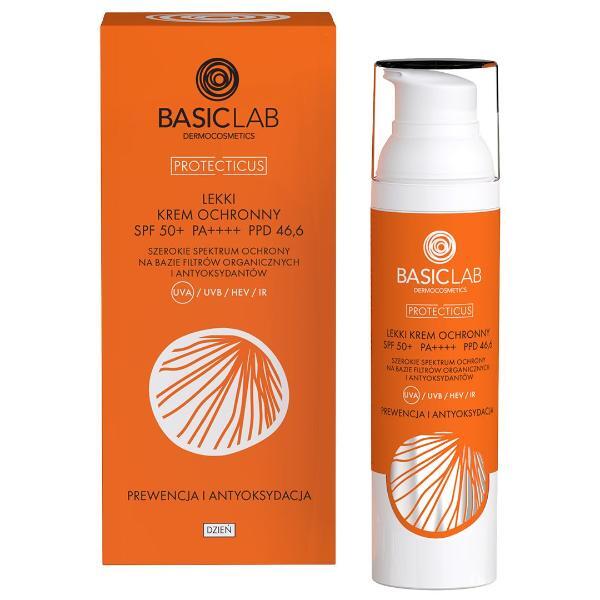 Ochranný krém BasicLab SPF50+ PPD: 46,6 75ml