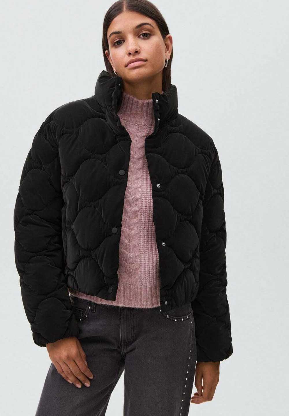 Mango Kids TEEN - Winterjas - zwart
