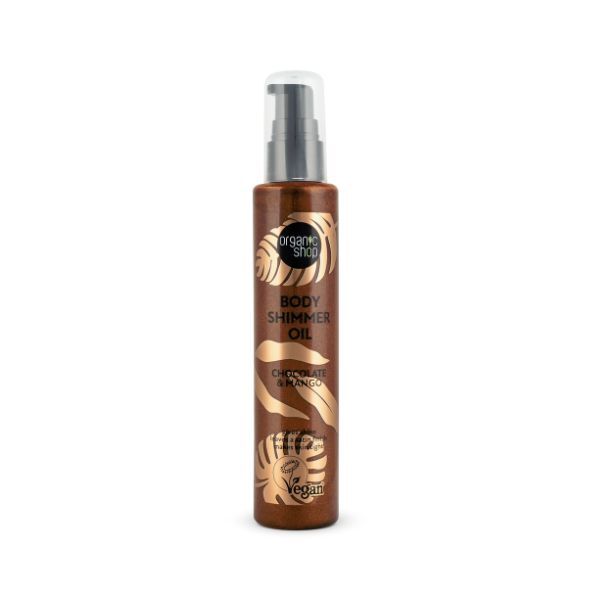 Organic Shop ulje za tijelo s svjetlucavim efektom čokolade i manga 100ml