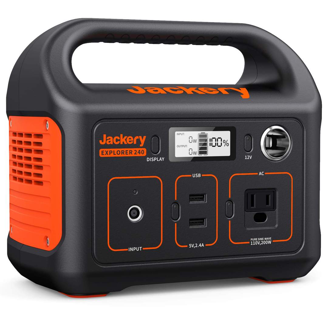 Jackery Explorer 240 bærbar kraftstasjon