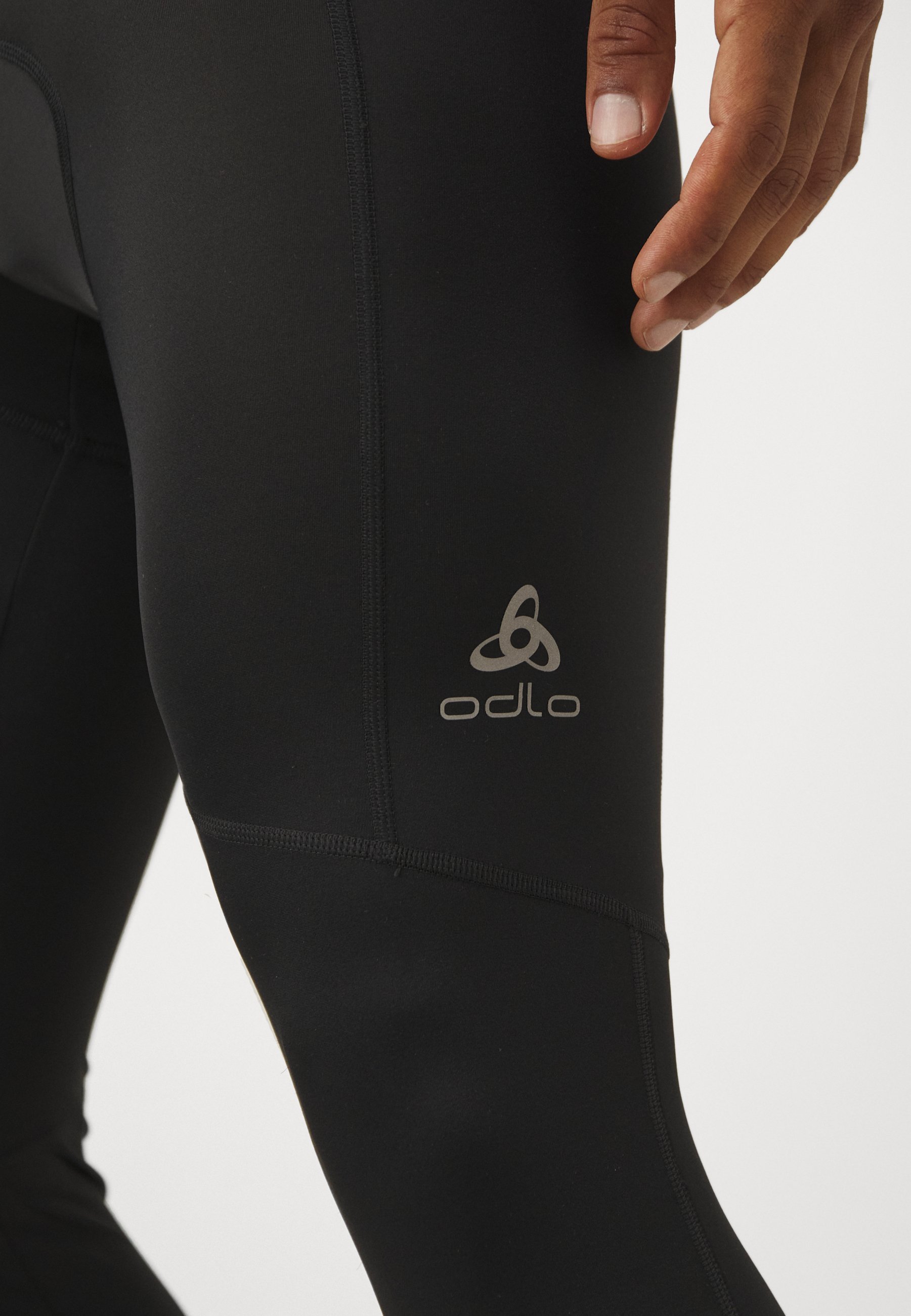 ODLO BIB LONG ESSENTIAL - Bib-tights - black